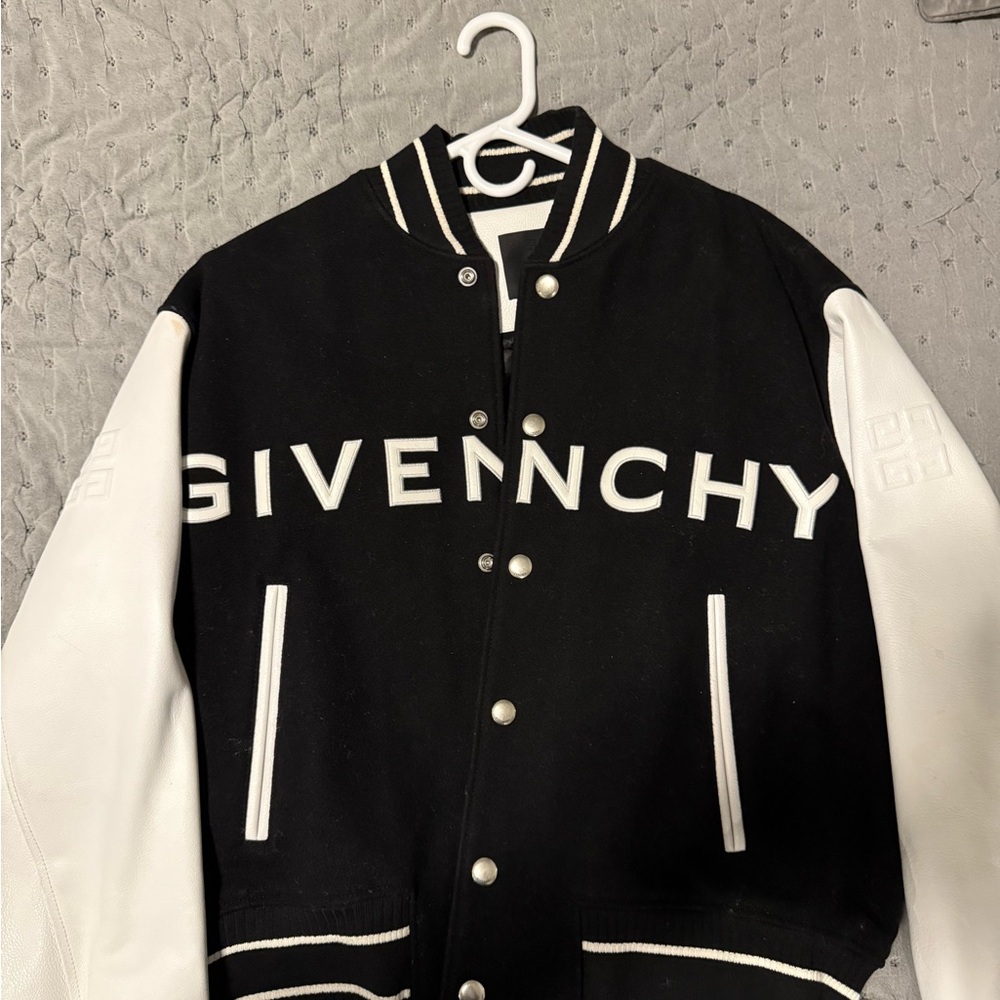 Givenchy Black and White Varsity Jacket